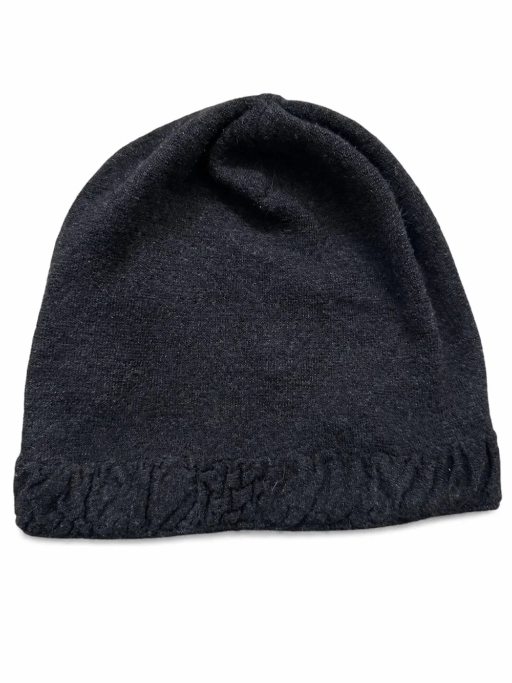 Balenciaga Knit Beanie Hat • Unisex Wool Blend Vintage Designer Cap